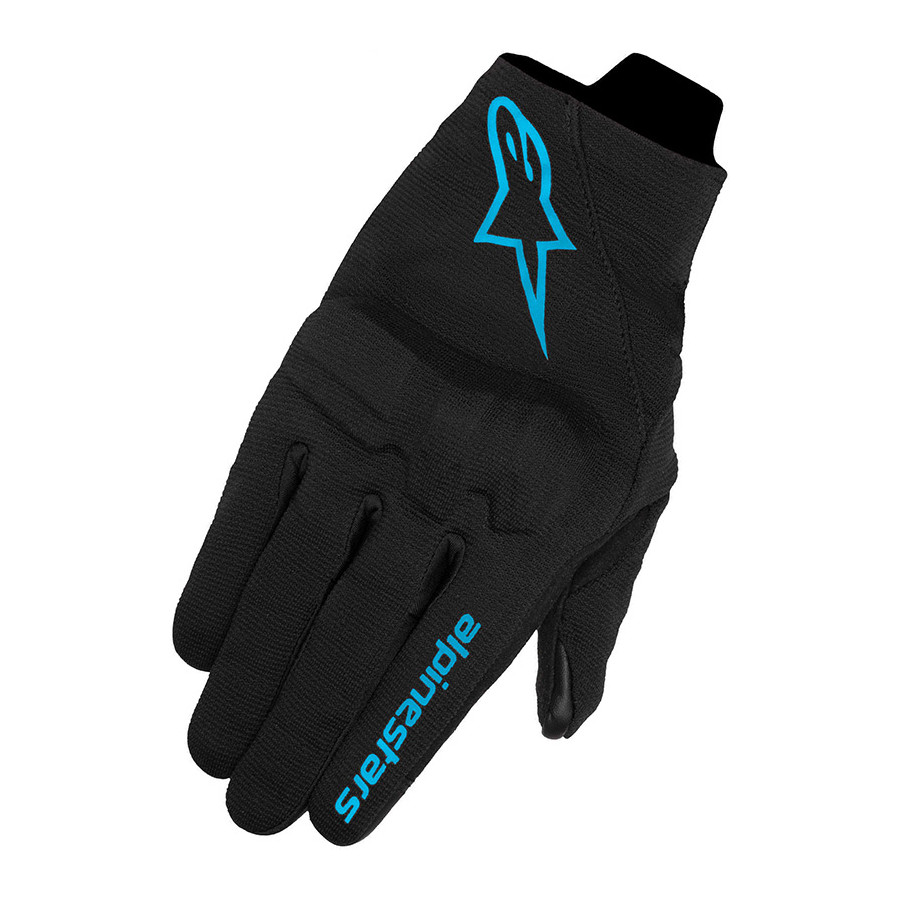 Guante Alpinestars Reef V2 Lady Black Blue Guante Alpinestars Reef V2 Lady Black Blue