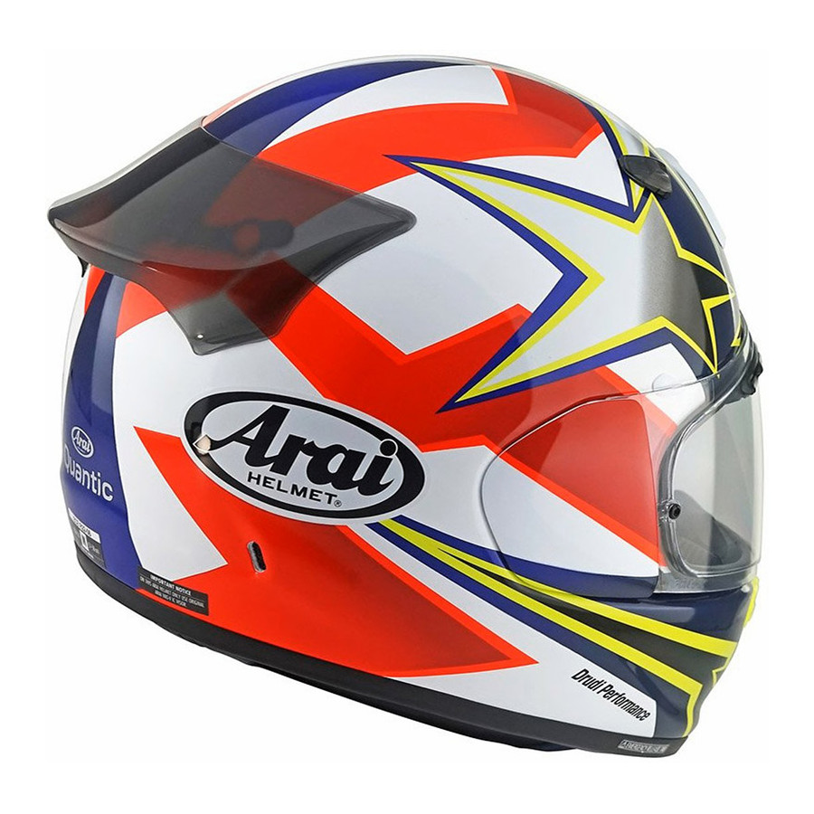 Casco Arai Quantic Star & Stripes Red