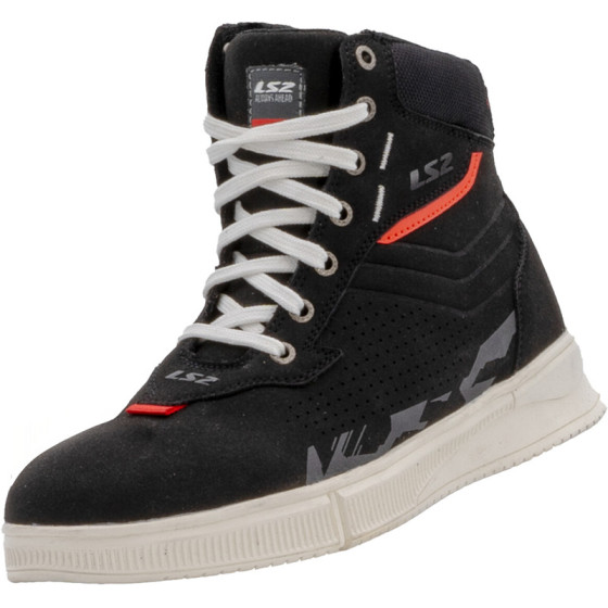 Bota LS2 Chrome Black