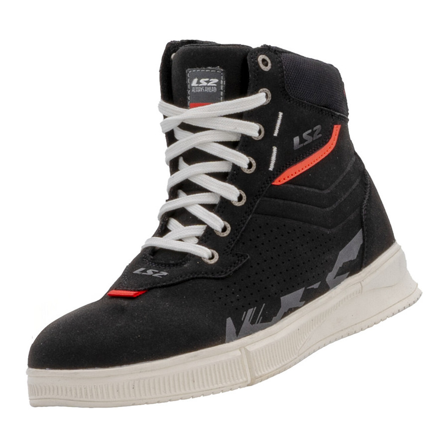 Bota LS2 Chrome Black