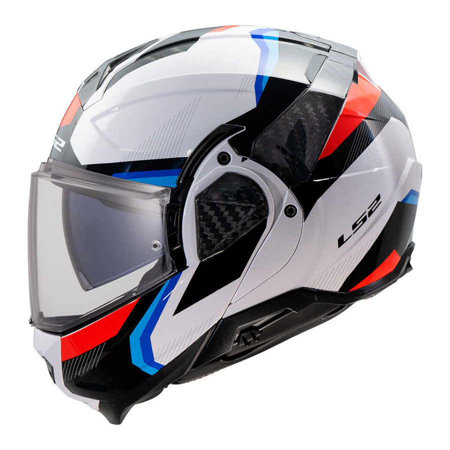 Casco LS2 FF910 Advant II Triple Blue Red