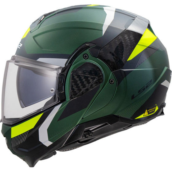 Casco LS2 FF910 Advant II Triple Matt Green