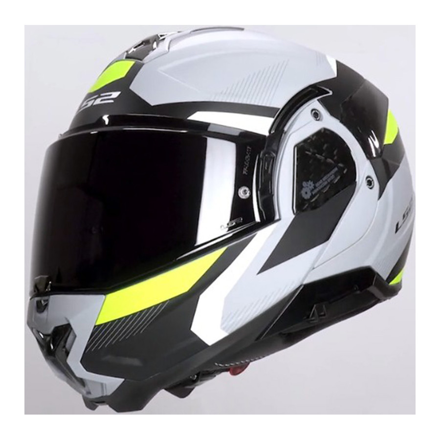 Casco LS2 FF910 Advant II Triple Matt Grey Yellow Casco LS2 FF910 Advant II Triple Matt Grey Yellow