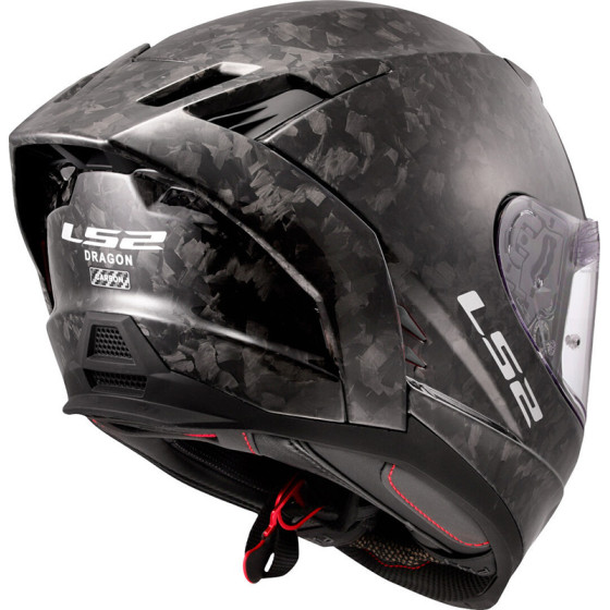 Casco LS2 FF807 Dragon Forged  Black