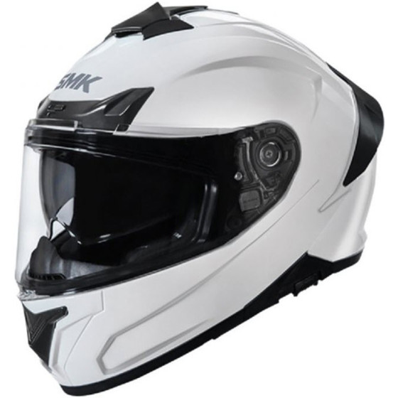 Casco SMK Typhoon Solid White GL100