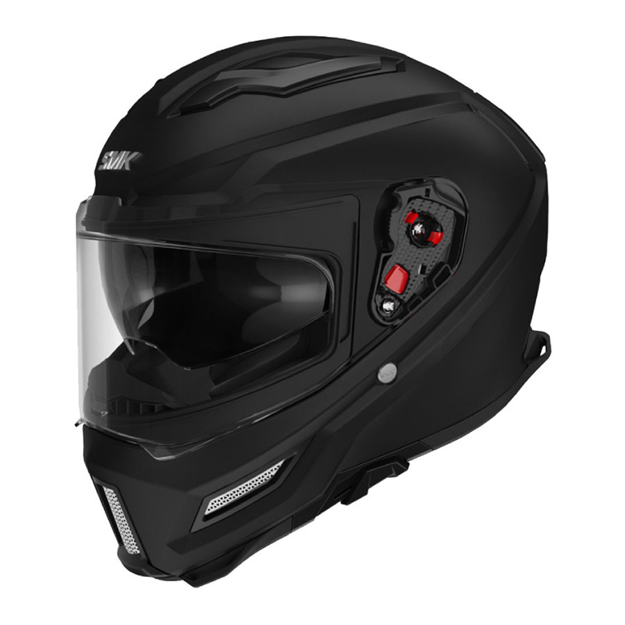 Casco SMK Agnar Matt Black MA200 Casco SMK Agnar Matt Black MA200