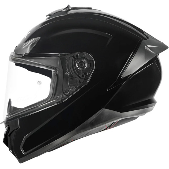 Casco SMK Typhoon Solid Black GL200