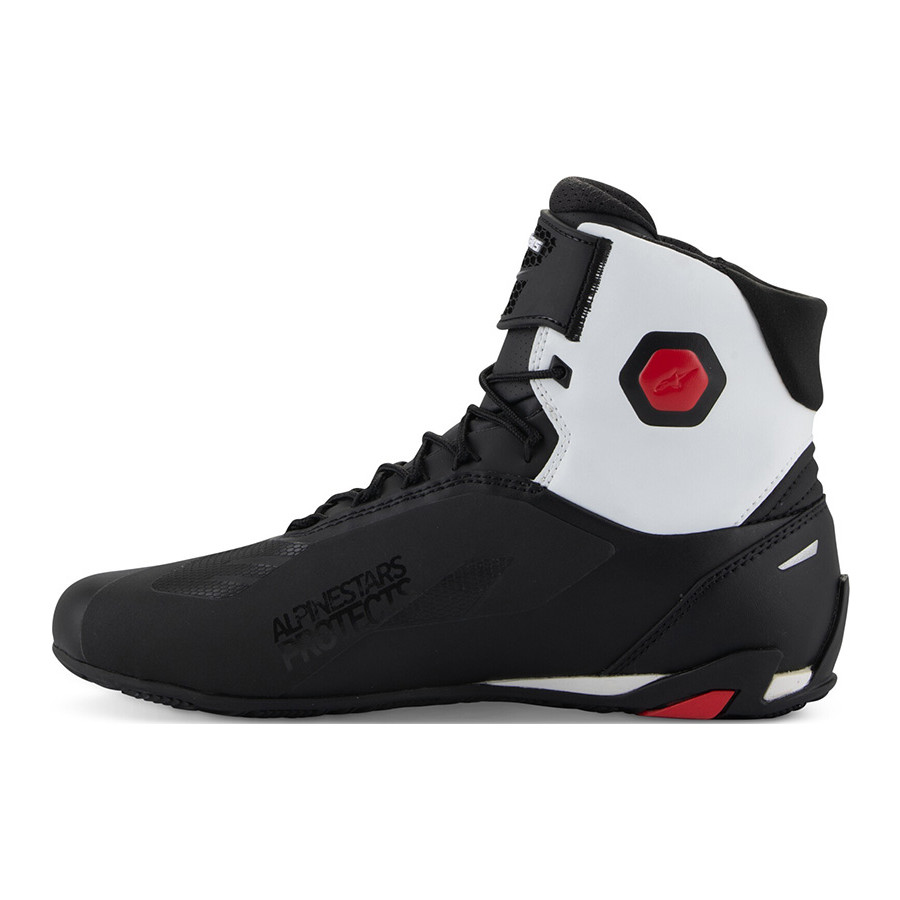 Bota Alpinestars Faster-4 Black / White / Red