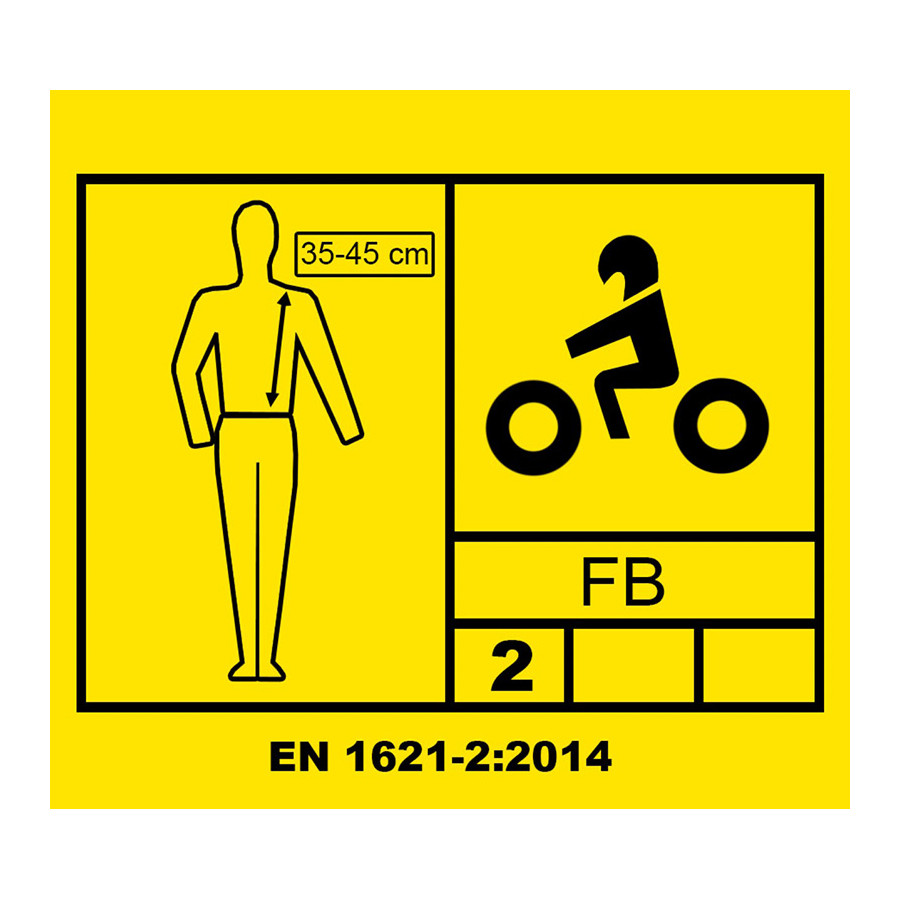Espaldera Quartermile Neon Red  CE  Nivel 2