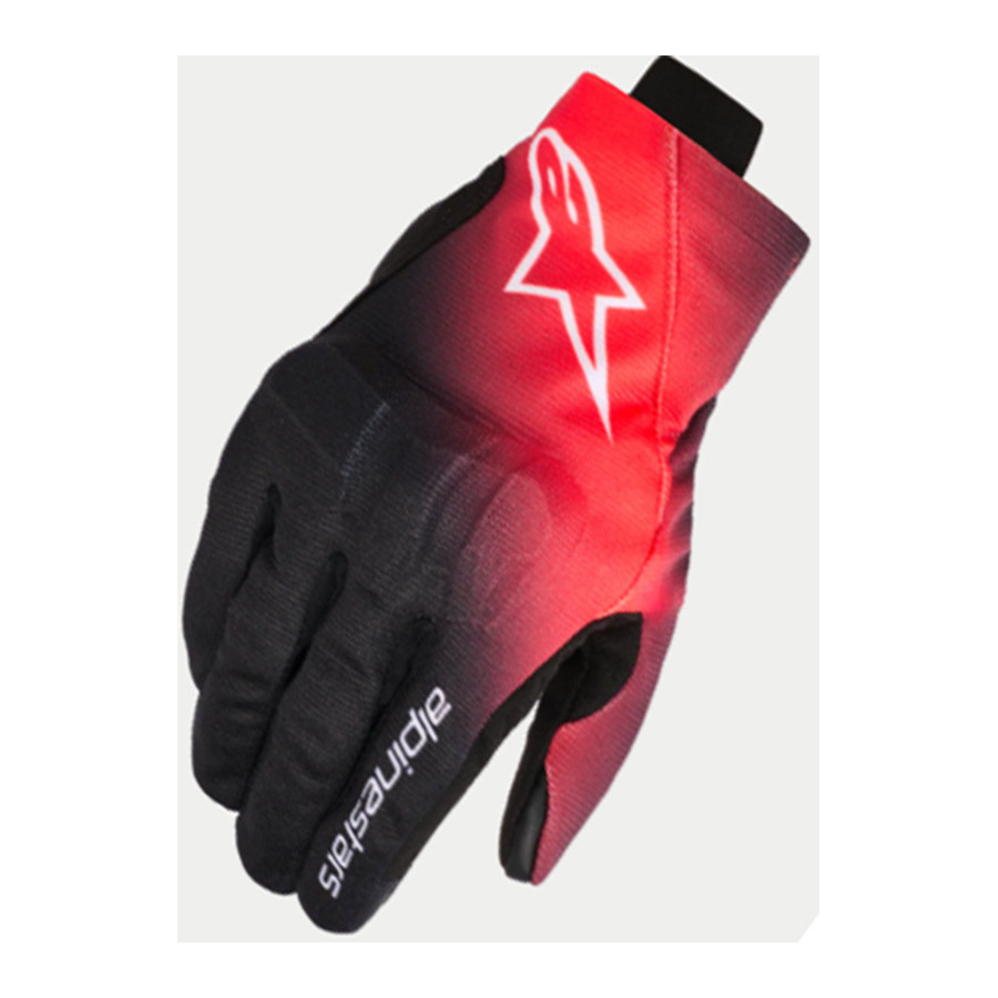 Guante Alpinestars Reef V2 Black Red Fluo White