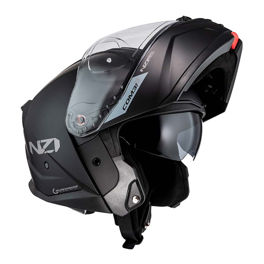 Casco NZI Combi 3 Duo Solid Mat Black