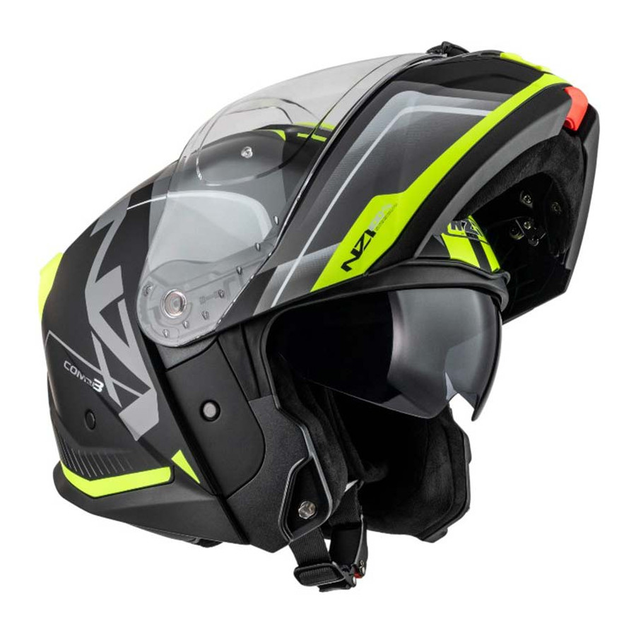 Casco NZI Combi 3 Duo Orbe Antracite Yellow