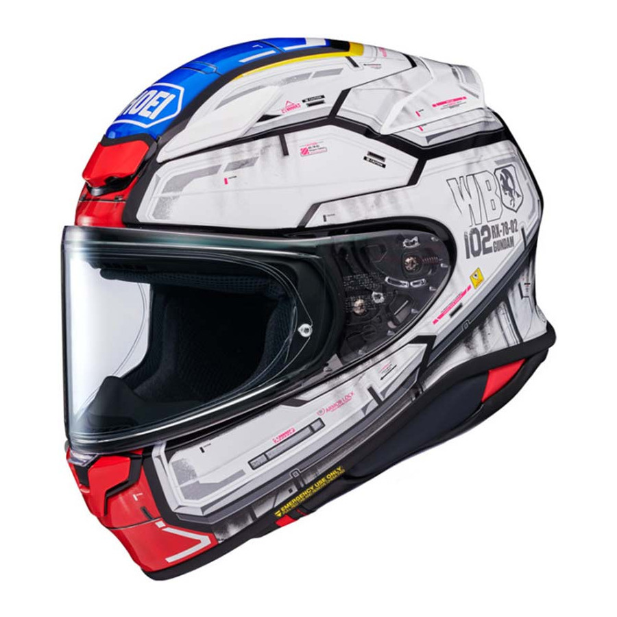 Casco Shoei NXR 2 RX-78-02 Gundam TC10