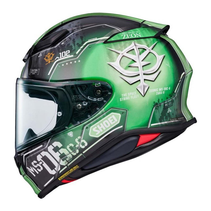 Casco Shoei NXR 2 MS-06C-6 Zaku 2 TC4