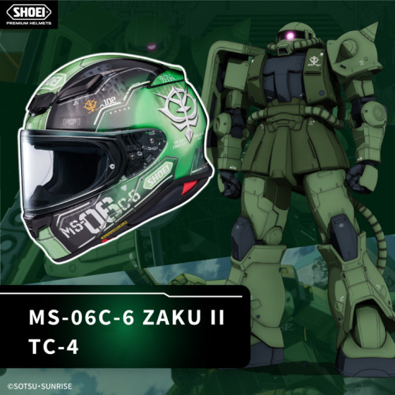 Casco Shoei NXR 2 MS-06C-6 Zaku 2 TC4