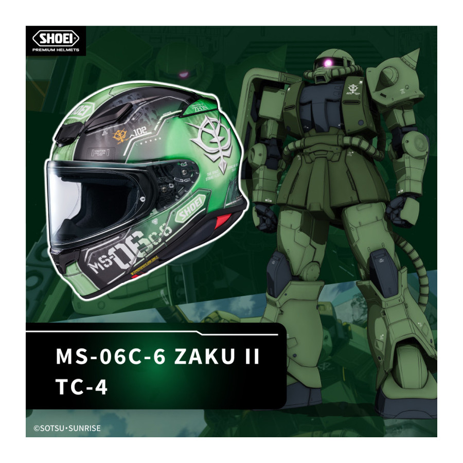 Casco Shoei NXR 2 MS-06C-6 Zaku 2 TC4