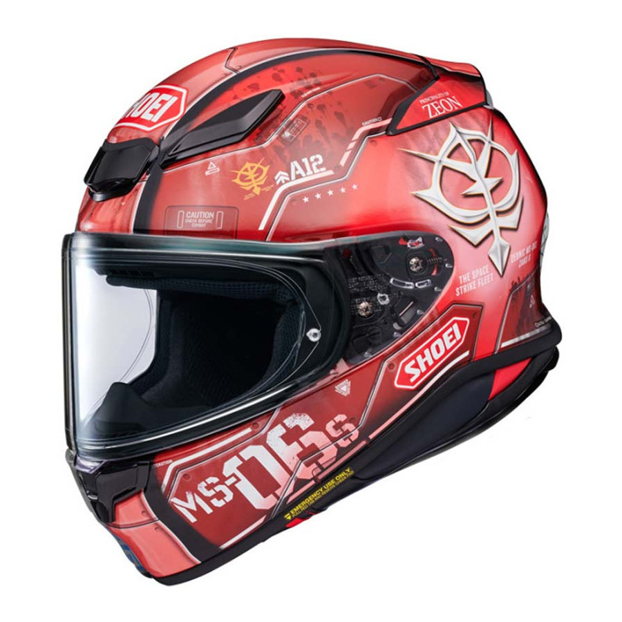 Casco Shoei NXR 2 MS-06S Chars Zaku 2 TC1