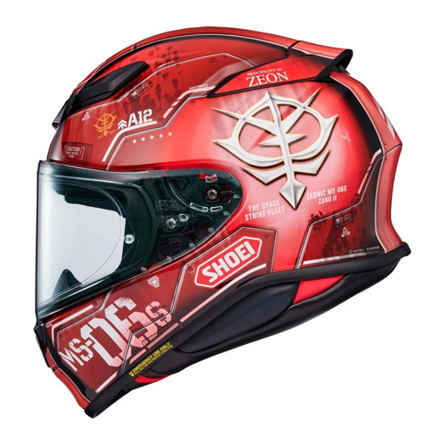 Casco Shoei NXR 2 MS-06S Chars Zaku 2 TC1