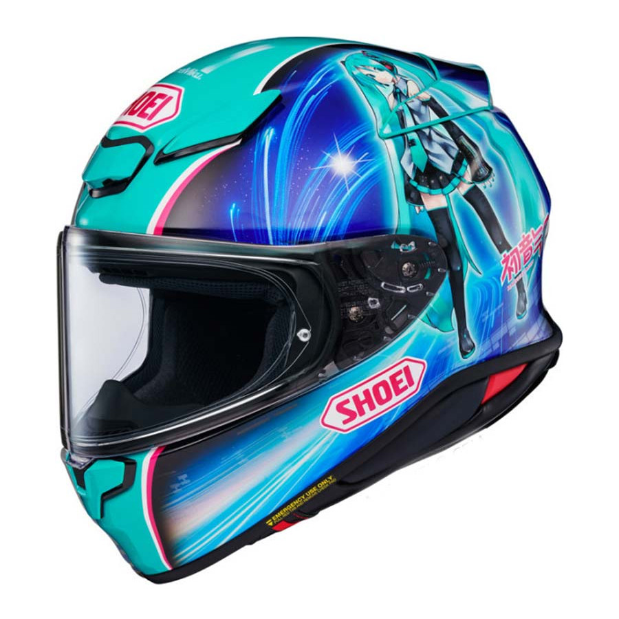 Casco Shoei NXR 2 Hatsume Miku TC4