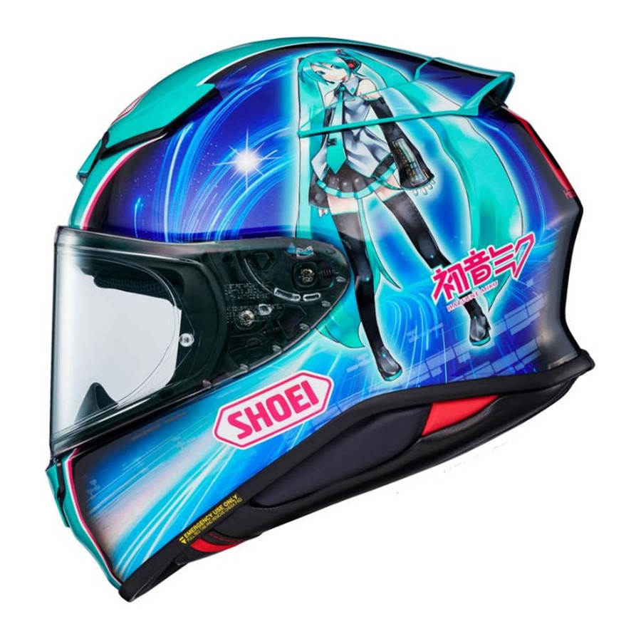 Casco Shoei NXR 2 Hatsume Miku TC4