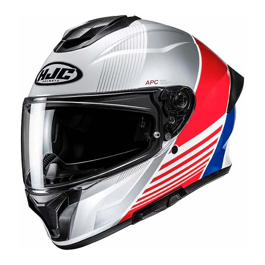 CASCO HJC C71 MORIX BLUE RED MC21