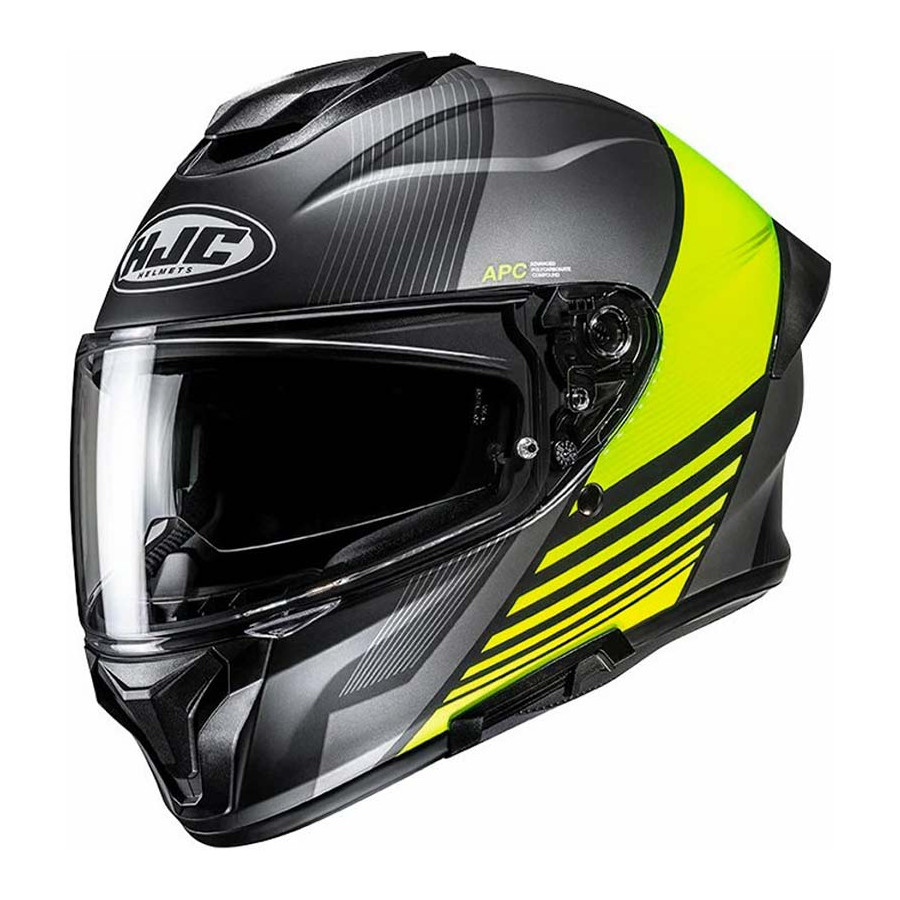 CASCO HJC C71 MORIX YELLOW MC3HSF