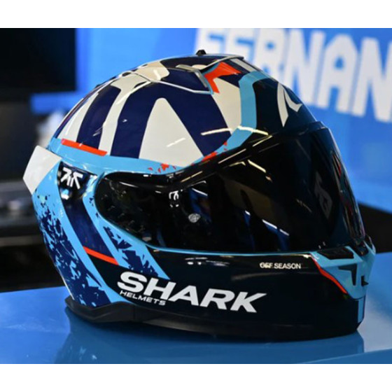 Casco Shark Skwal i3 R  Raul Fernandez Blue BBW