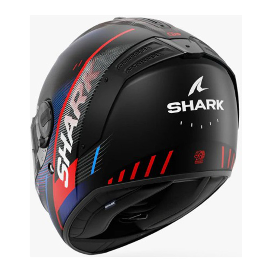 Casco Shark Spartan RS Speed-Tech Mat Blue Red KBR