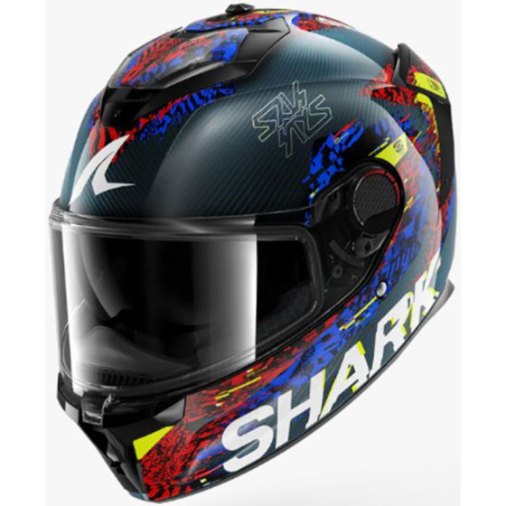 Casco Shark Spartan GT PRO Car  Speed-Vib Blue DBR