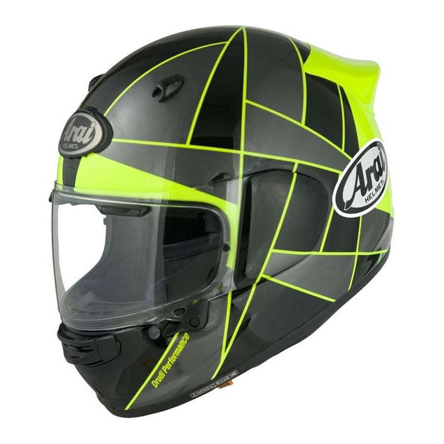 Casco Arai Quantic Peak Yellow