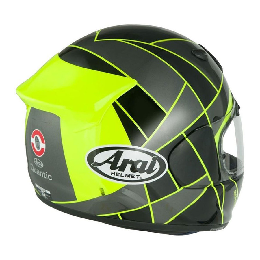 Casco Arai Quantic Peak Yellow