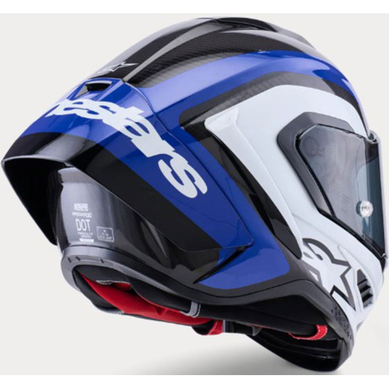 Casco Alpinestars Supertech R10 Arius Blue White