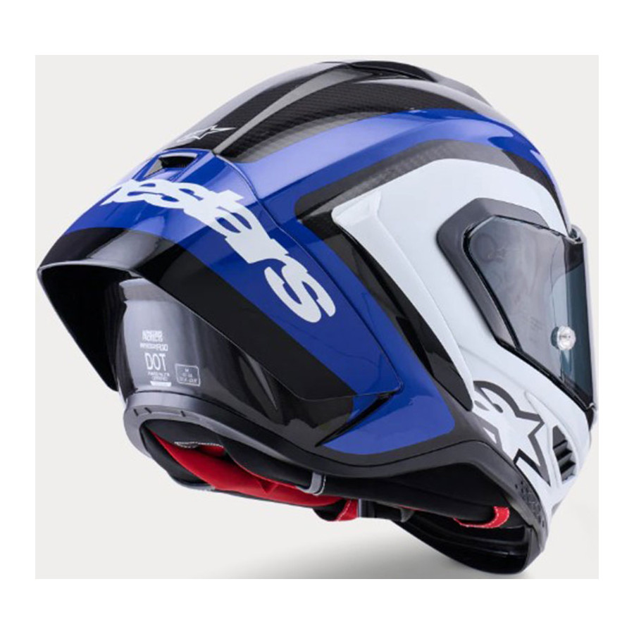 Casco Alpinestars Supertech R10 Arius Blue White