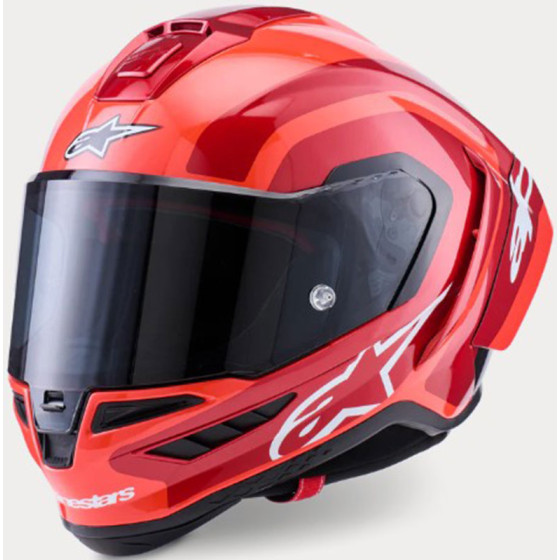 Casco Alpinestars Supertech R10 Arius Red