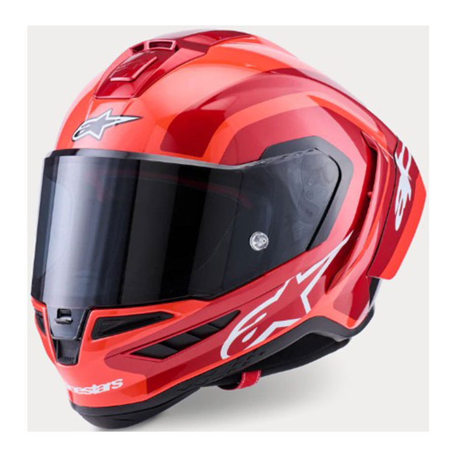 Casco Alpinestars Supertech R10 Arius Red