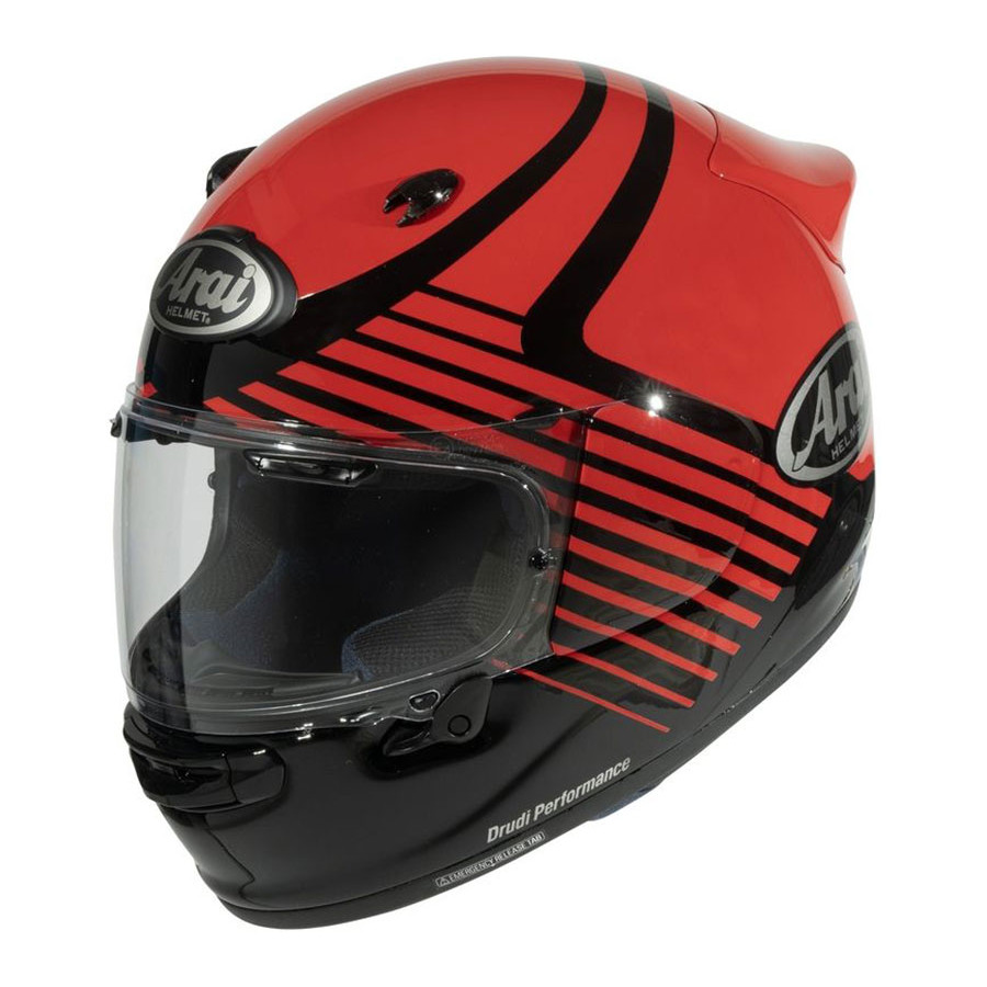 Casco Arai Quantic Flight Red