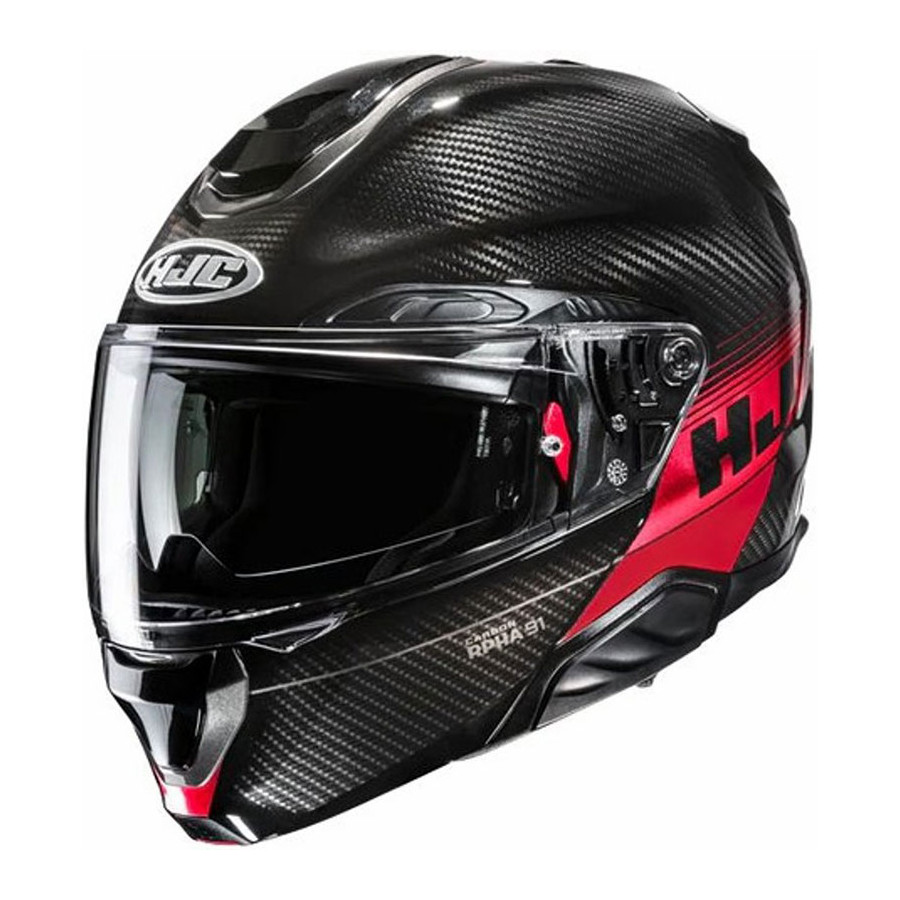 Casco HJC RPHA 91 Carbon Elig Red MC1