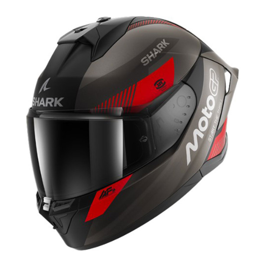 Casco Shark Skwal Cup Moto GP Mat Red KAR