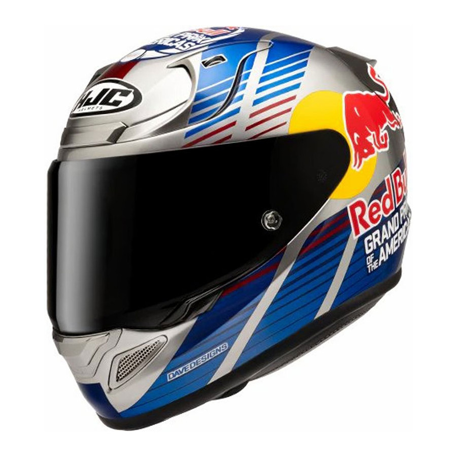 Casco HJC RPHA 12 Red Bull Austin GP MC21