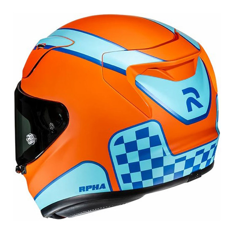 Casco HJC RPHA 12 Respon Blue Orange MC27SF
