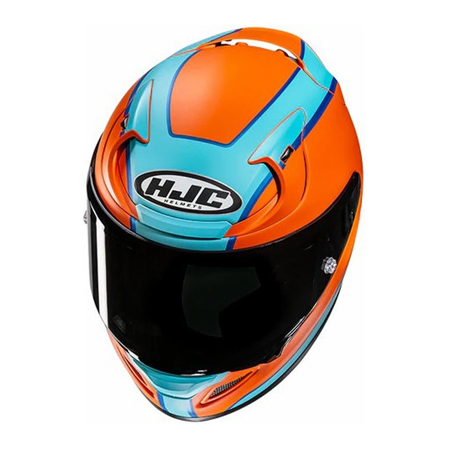 Casco HJC RPHA 12 Respon Blue Orange MC27SF