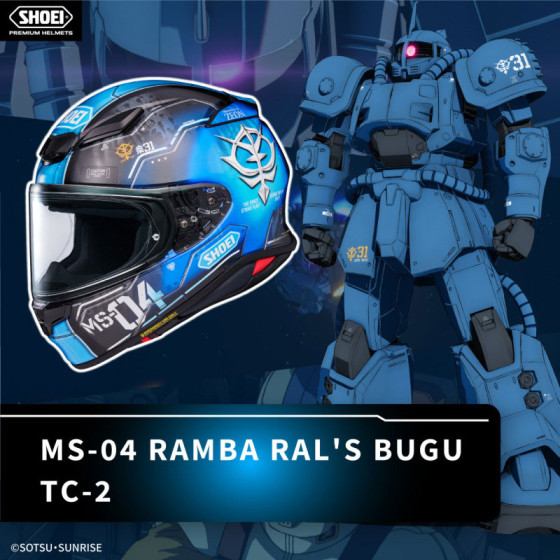 Casco Shoei NXR 2 MS-04 Ramba Rals Bugu TC-2