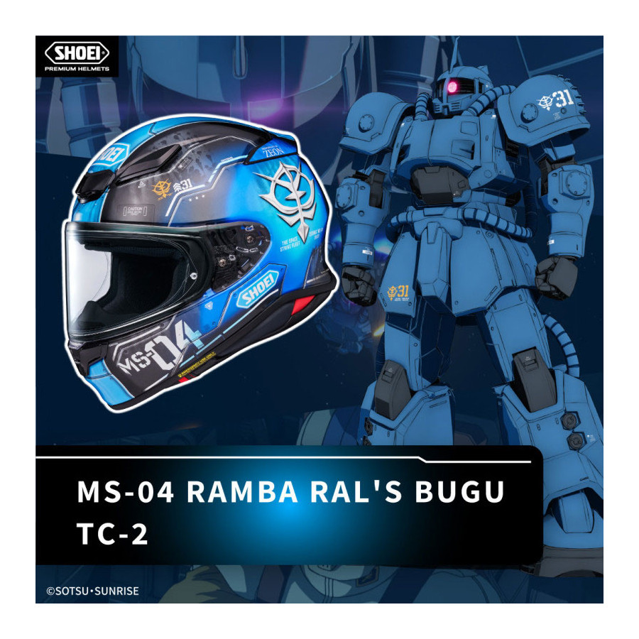 Casco Shoei NXR 2 MS-04 Ramba Rals Bugu TC-2