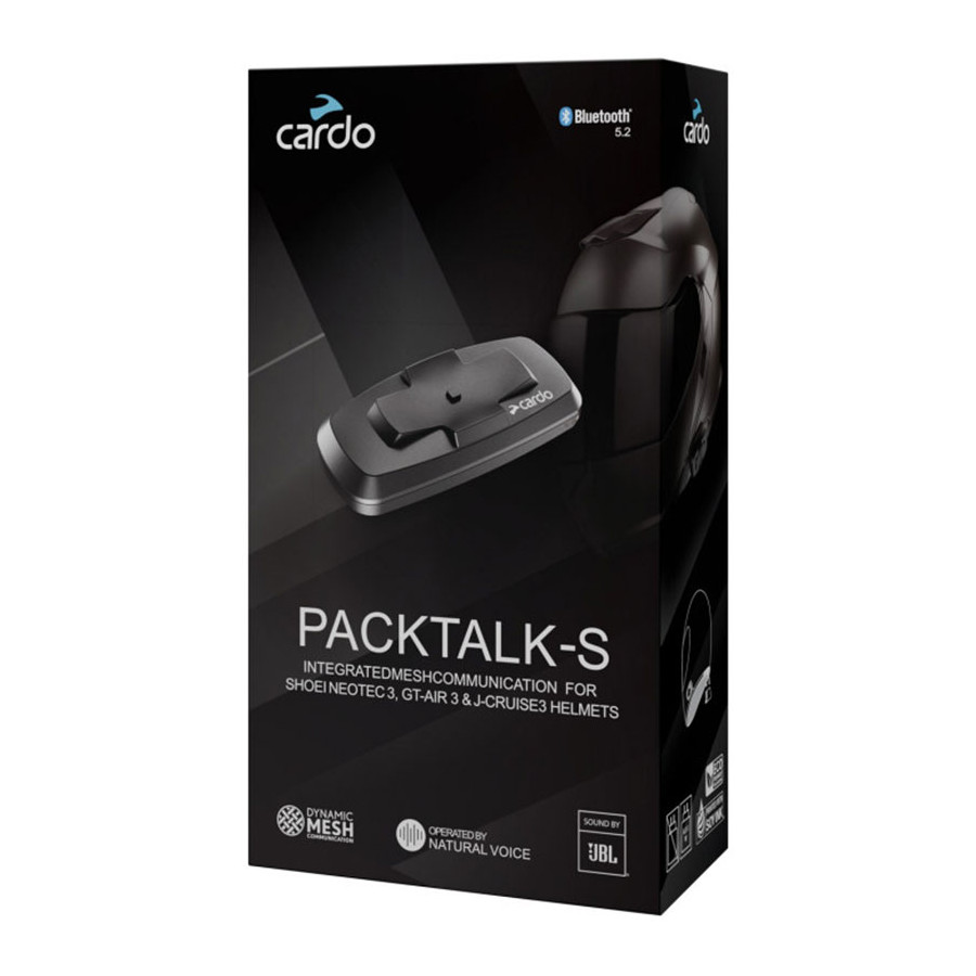 Bluetooth Cardo Packtalk Shoei Generacion 3