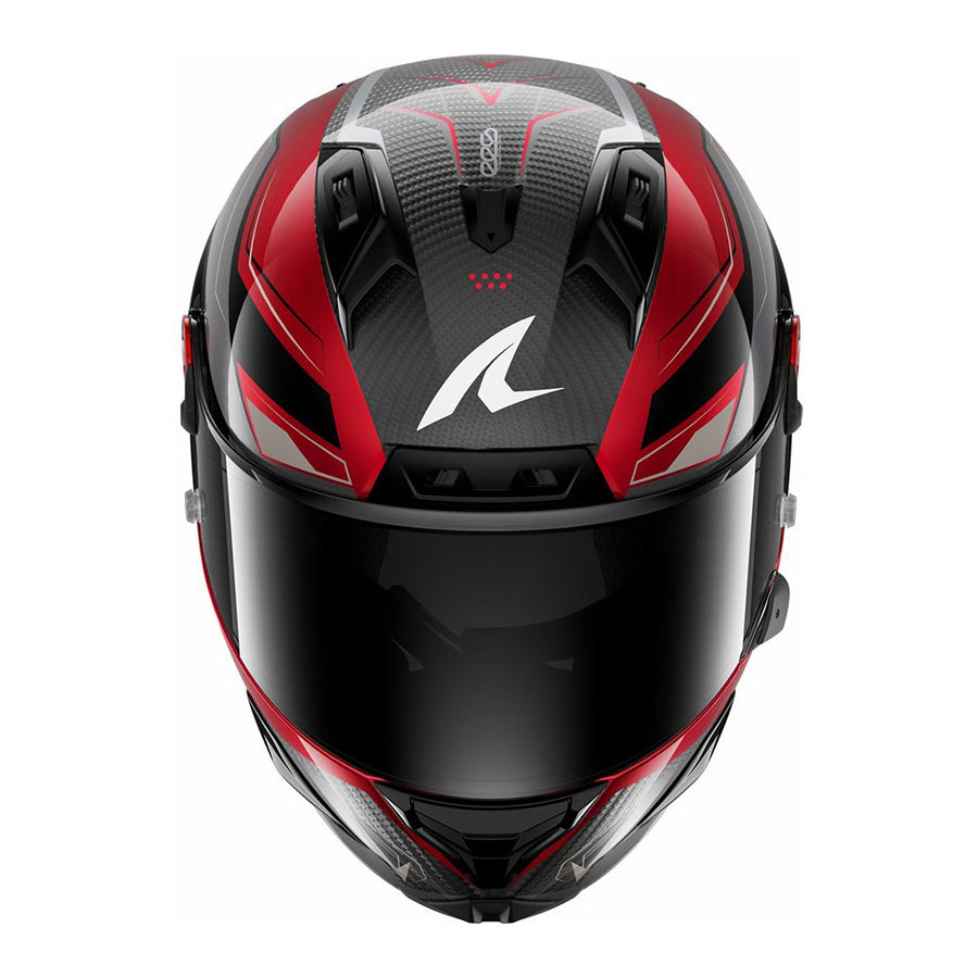 Casco Shark Aeron Mekarium Carbon Red DRS