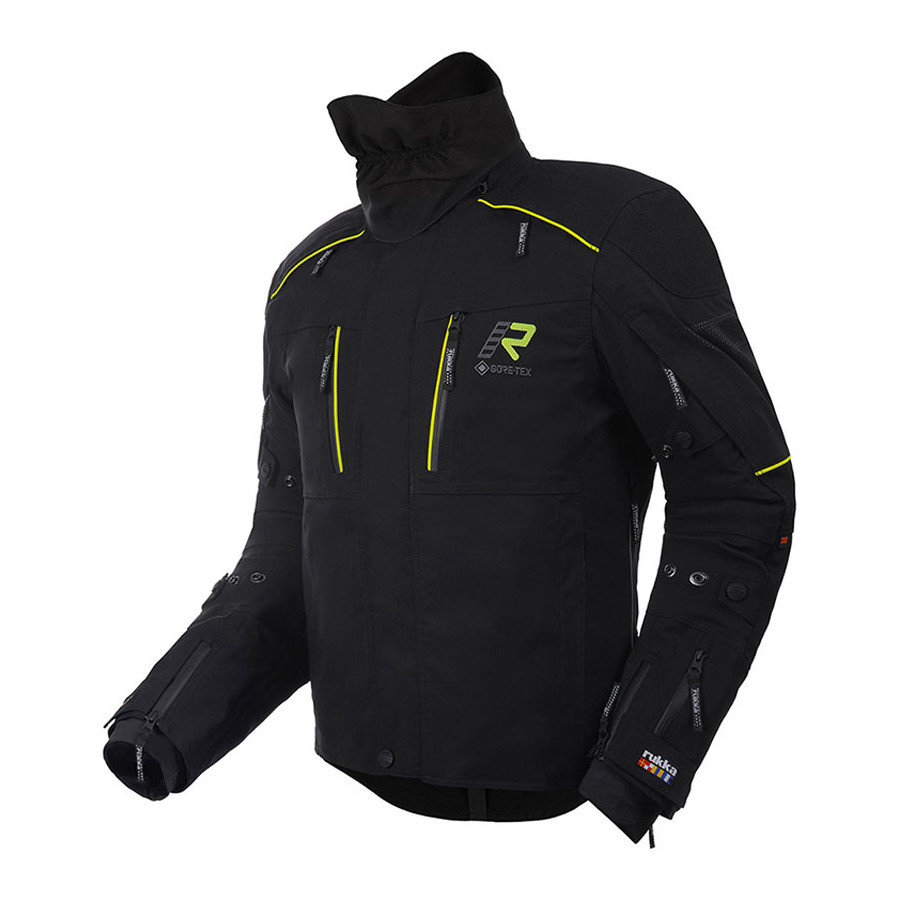 Chaqueta Rukka Flexo-R Black Yellow