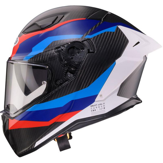 Casco Caberg Drif Evo II Matt Car  Msport Blue Red