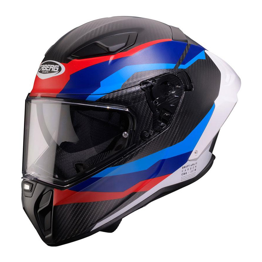 Casco Caberg Drif Evo II Matt Car  Msport Blue Red