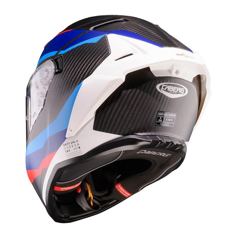 Casco Caberg Drif Evo II Matt Car  Msport Blue Red
