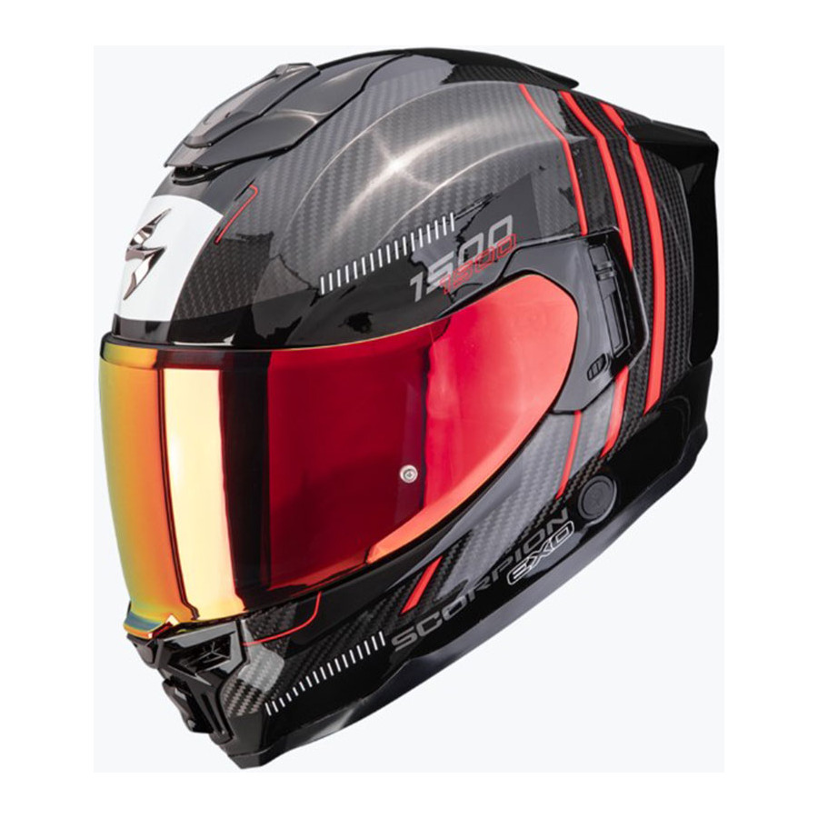 Casco Scorpion EXO-1500 Evo Carb  Zity Red